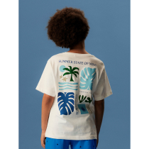 NAME IT T-shirt Joel Bright White