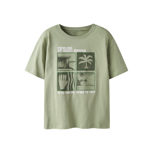 Name It T-shirt - NkmJoel - Swamp