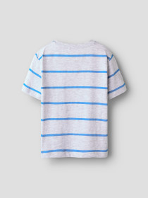 NAME IT T-shirt Fritz Light Grey Melange