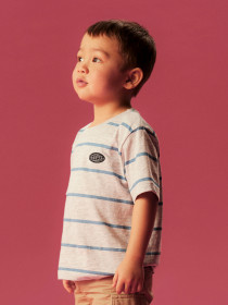 NAME IT T-shirt Fritz Light Grey Melange