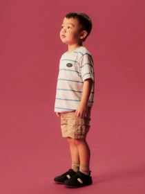 NAME IT T-shirt Fritz Light Grey Melange