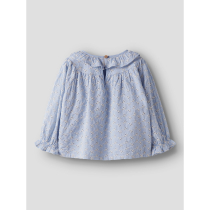 LIL ATELIER Skjorte Bluse Tessie Zen Blue