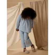 LIL ATELIER Skjorte Bluse Tessie Zen Blue