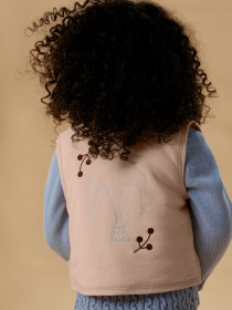 LIL ATELIER Sweat Vest Jobo Roebuck