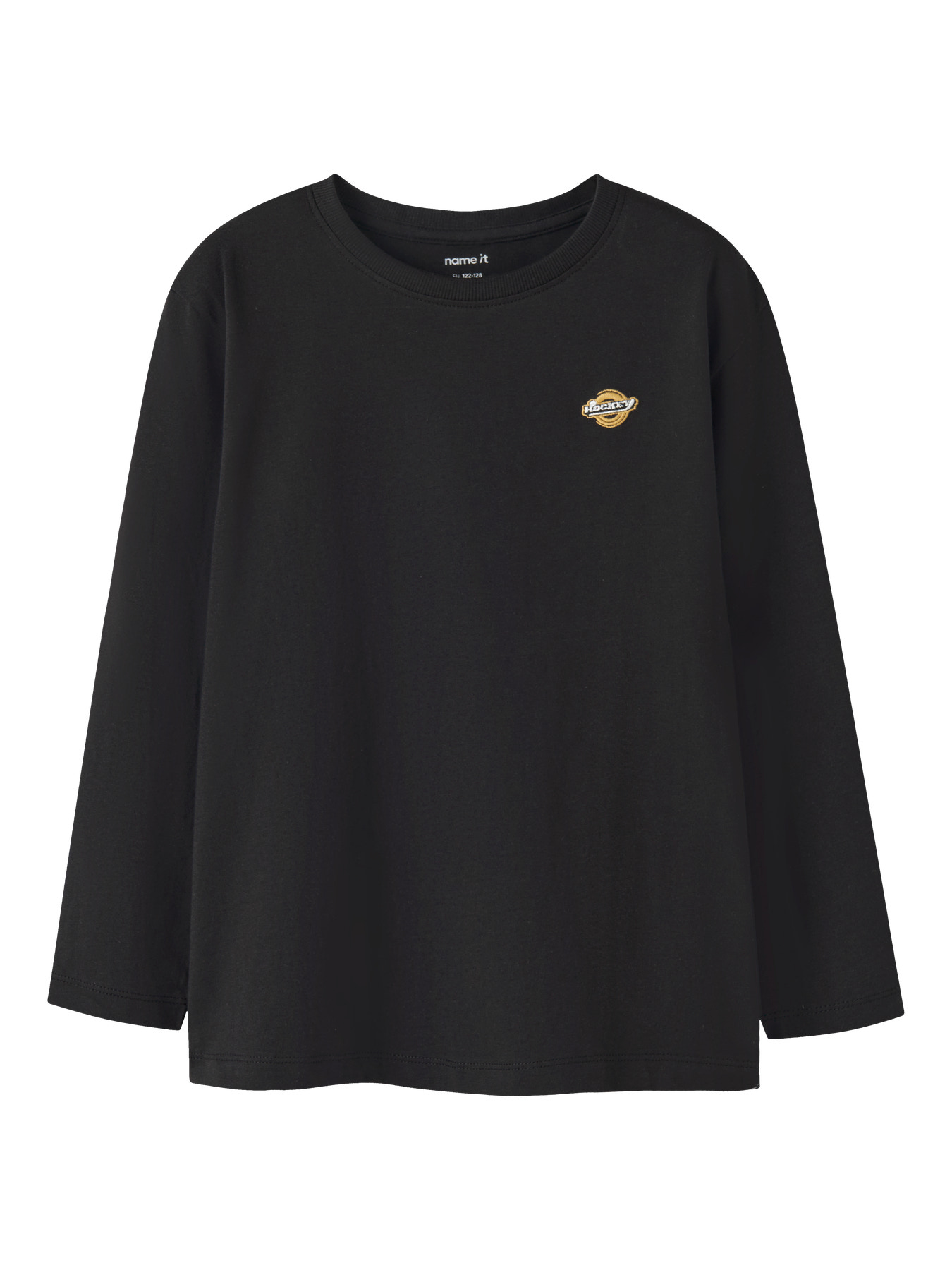NAME IT Langærmet Bluse Vimpel Black Hockey