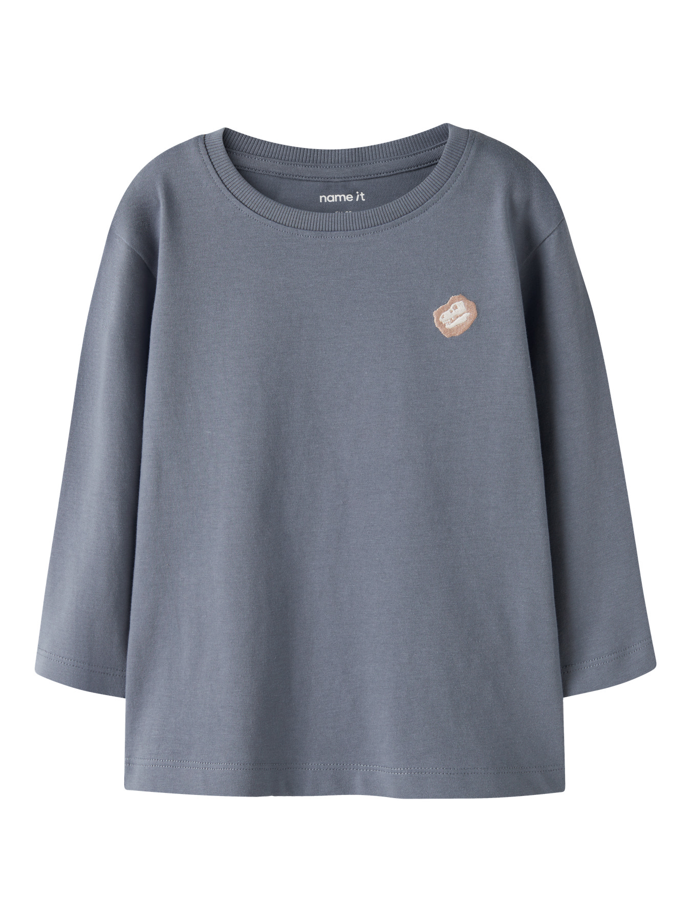 NAME IT Langærmet Bluse Vimpel Flint Stone Dino Skeleton