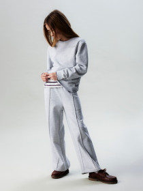 NAME IT Sweatshirt Tilde Light Grey Melange