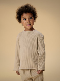 LIL ATELIER Løs Sweat Tanko Irish Cream