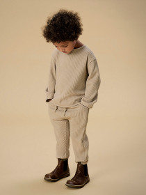 LIL ATELIER Løs Sweat Tanko Irish Cream