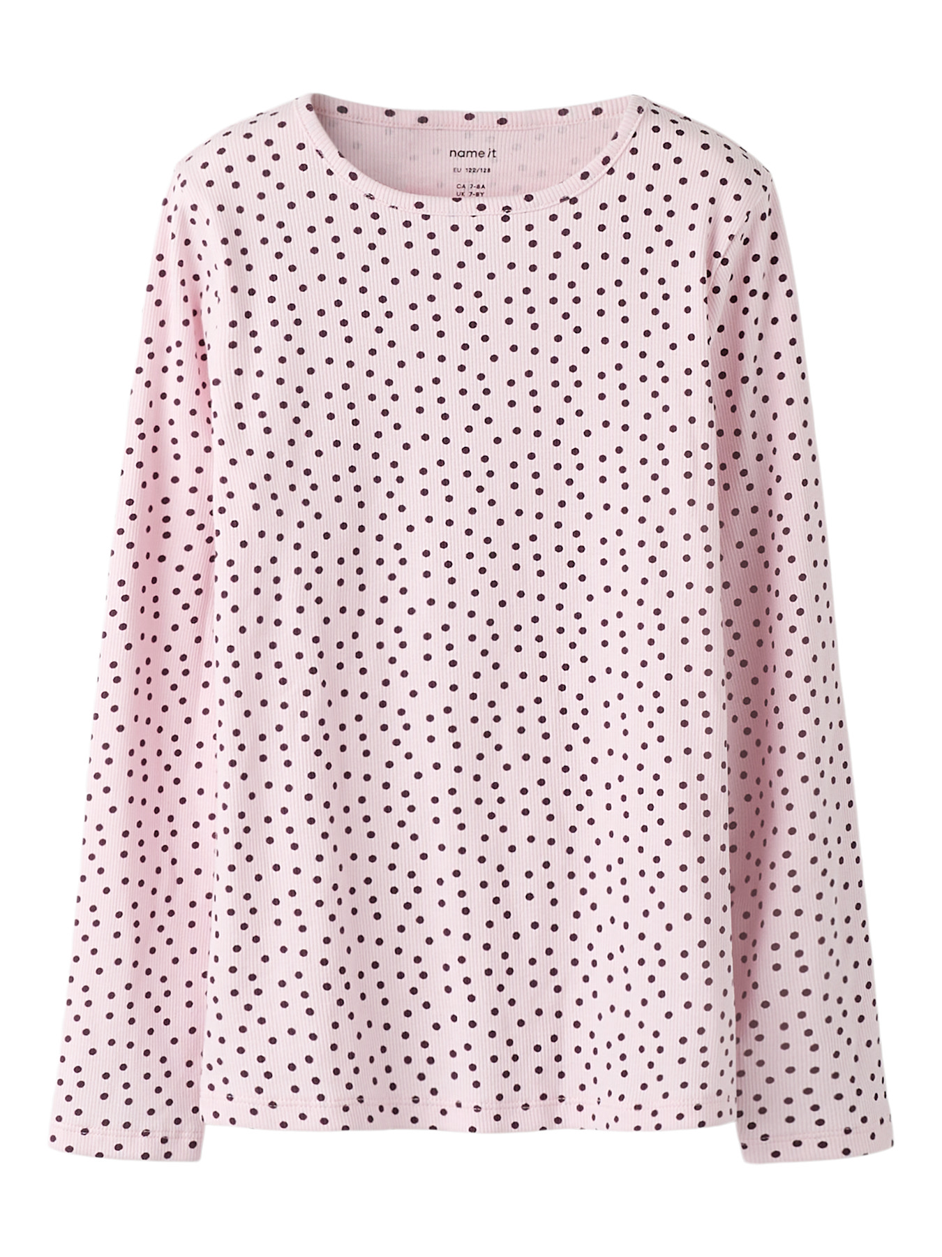 Name It Bluse - Rib - NkfTenna - Tender Touch m. Prikker