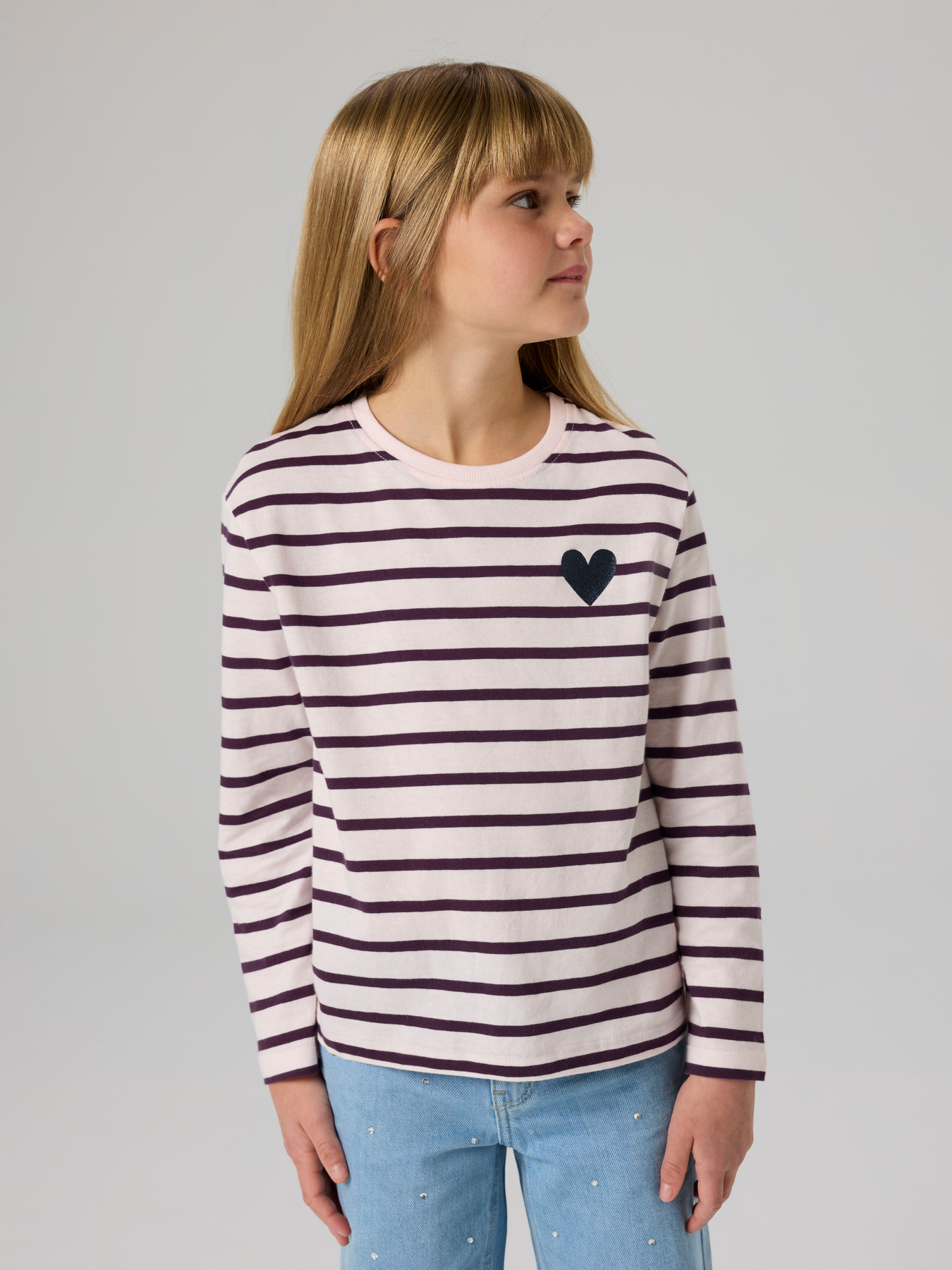 Name It Bluse - NkfTenisa - Tender Touch m. Striber