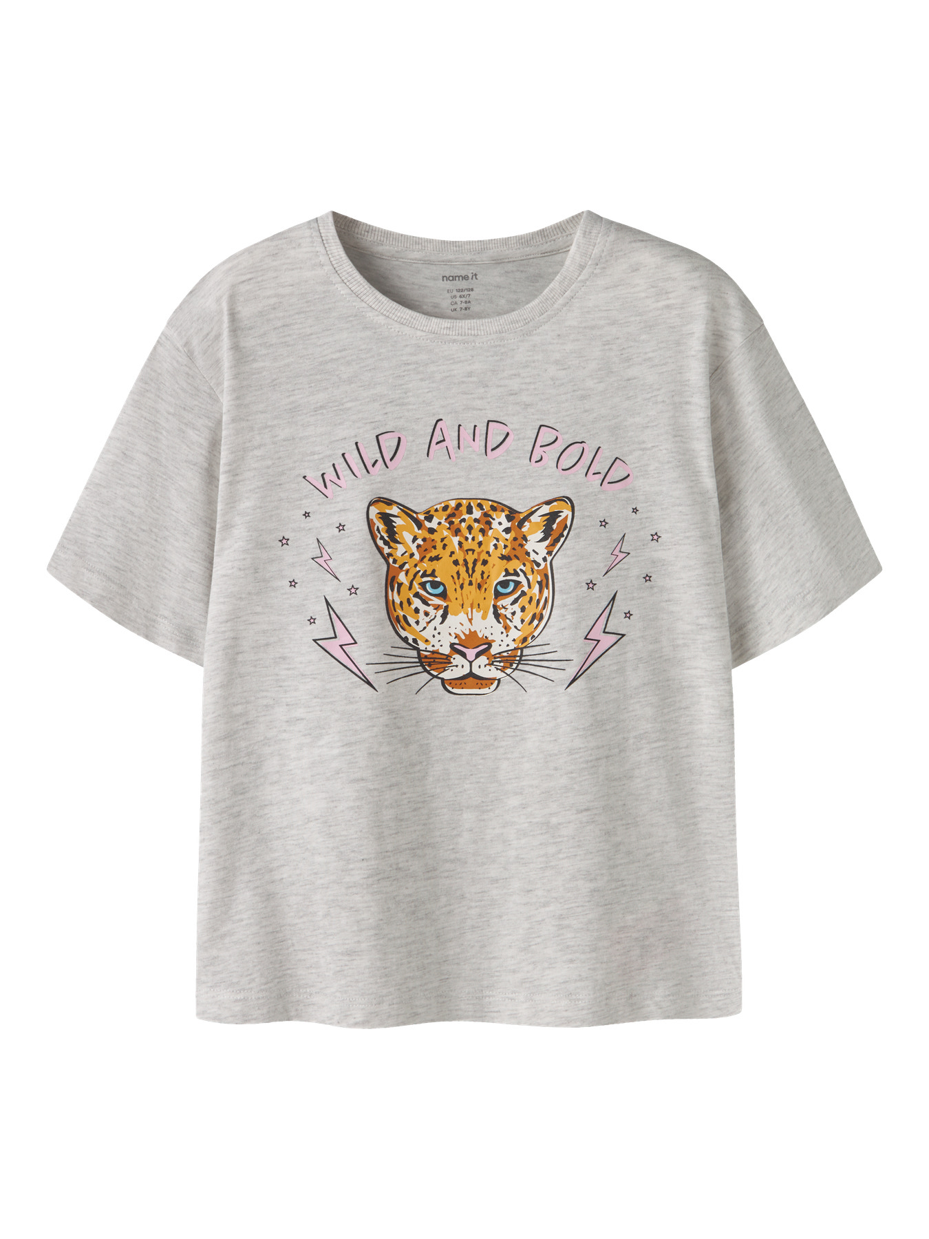 Name It T-shirt - NkfBenna - Light Grey Melange