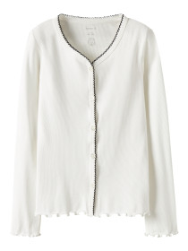 NAME IT Cardigan Fiona Cloud Dancer