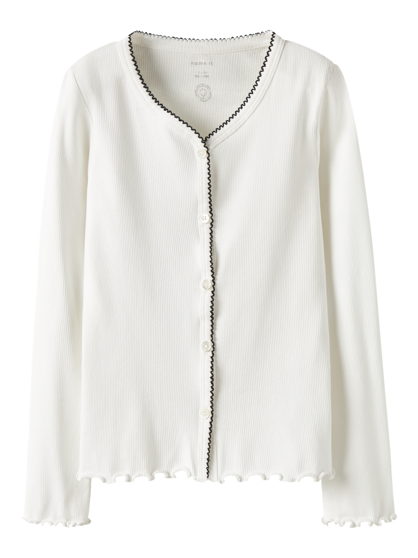 NAME IT Cardigan Fiona Cloud Dancer