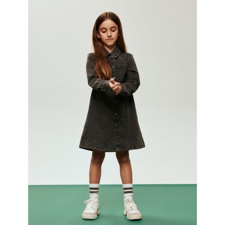 Name It Denimkjole - NkfJeannie - Medium Grey Denim