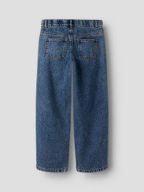 NAME IT Rhinsten Wide Jeans Rose Denim Blue Hjerte