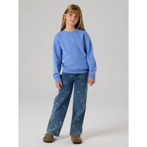 NAME IT Rhinsten Wide Jeans Rose Denim Blue Hjerte