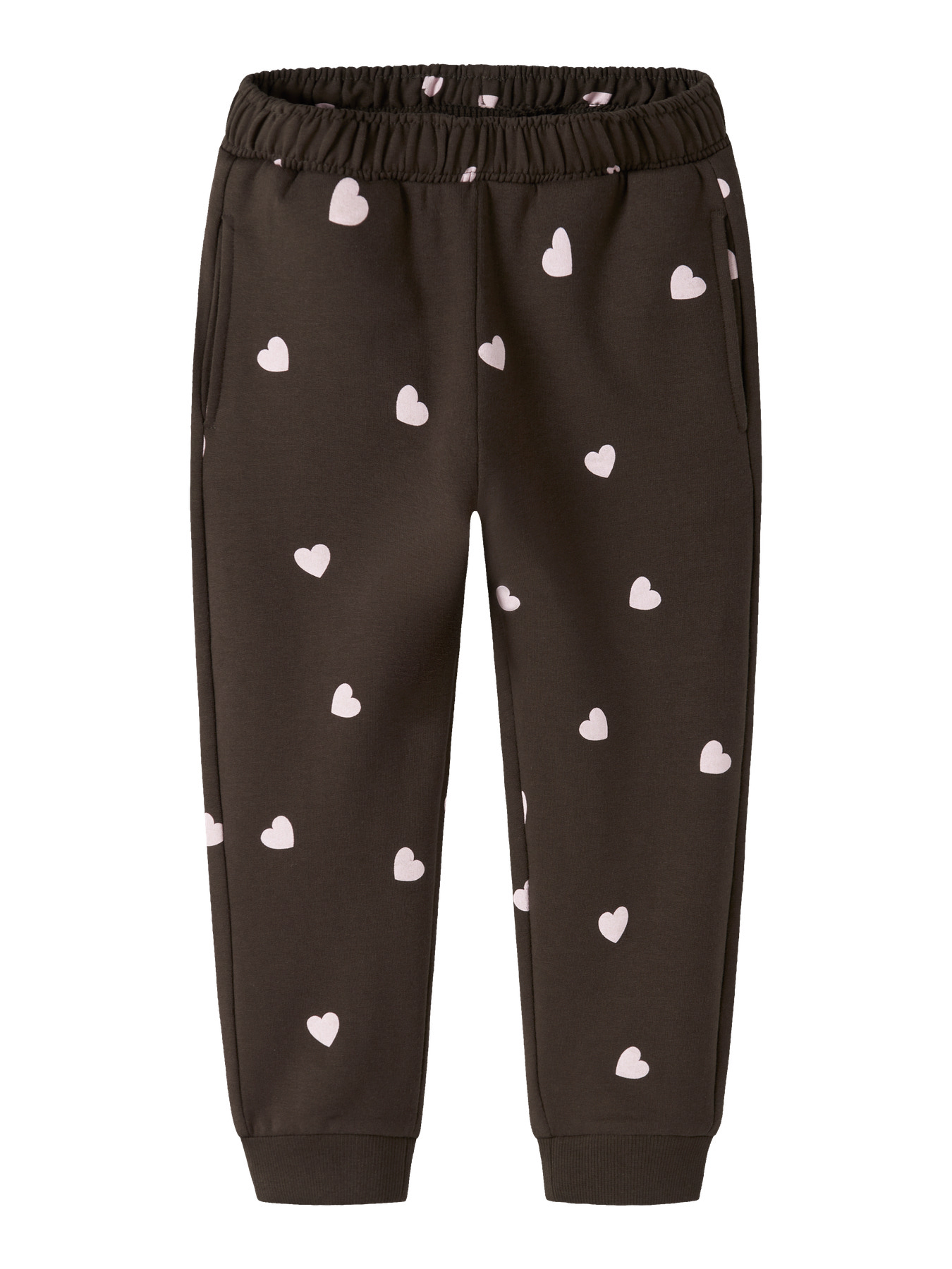 Name It Mini Sweatpants Delicioso Med Hjerteprint - Str. 6y 116cm