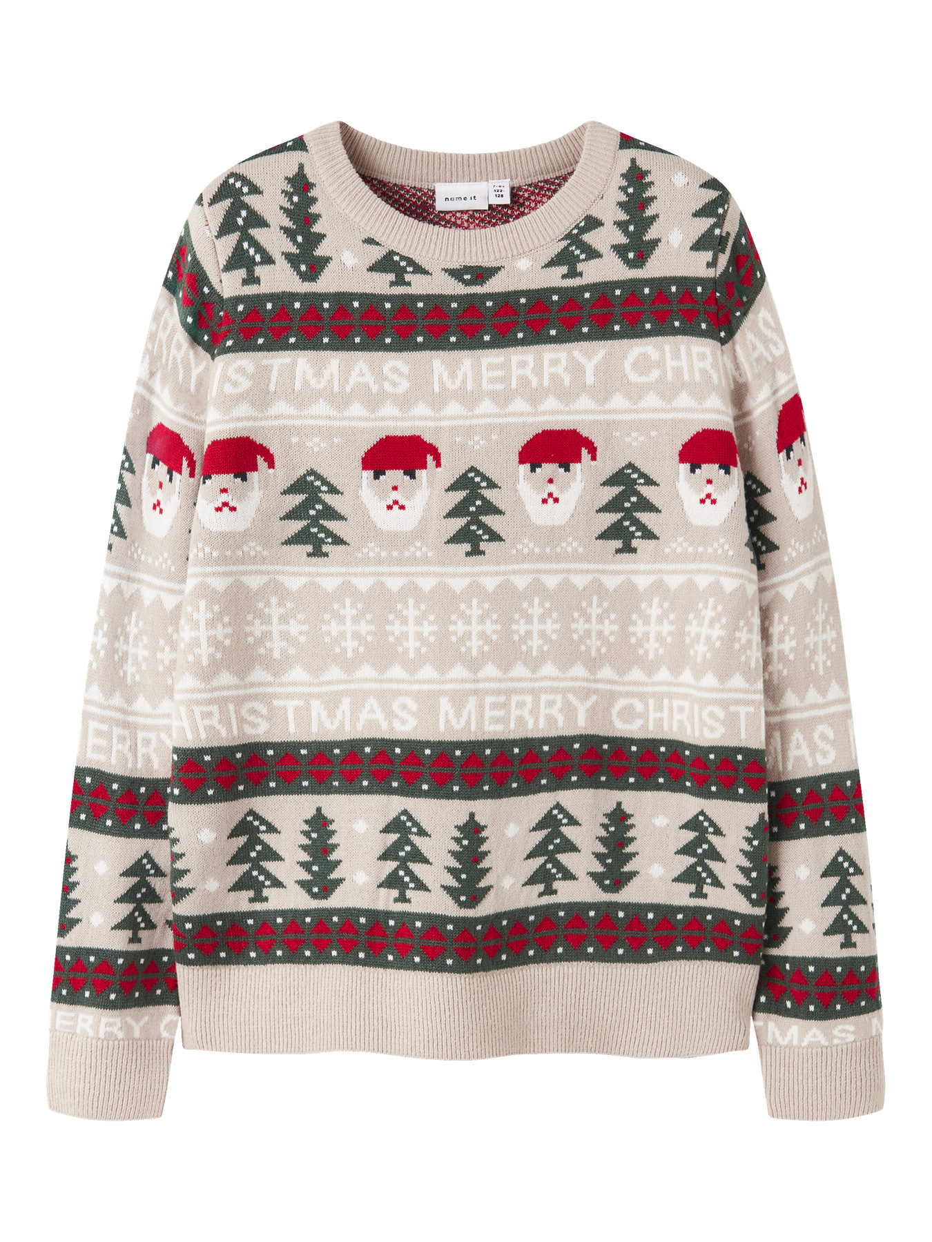 NAME IT Jule Striktrøje Rastokka Peyote