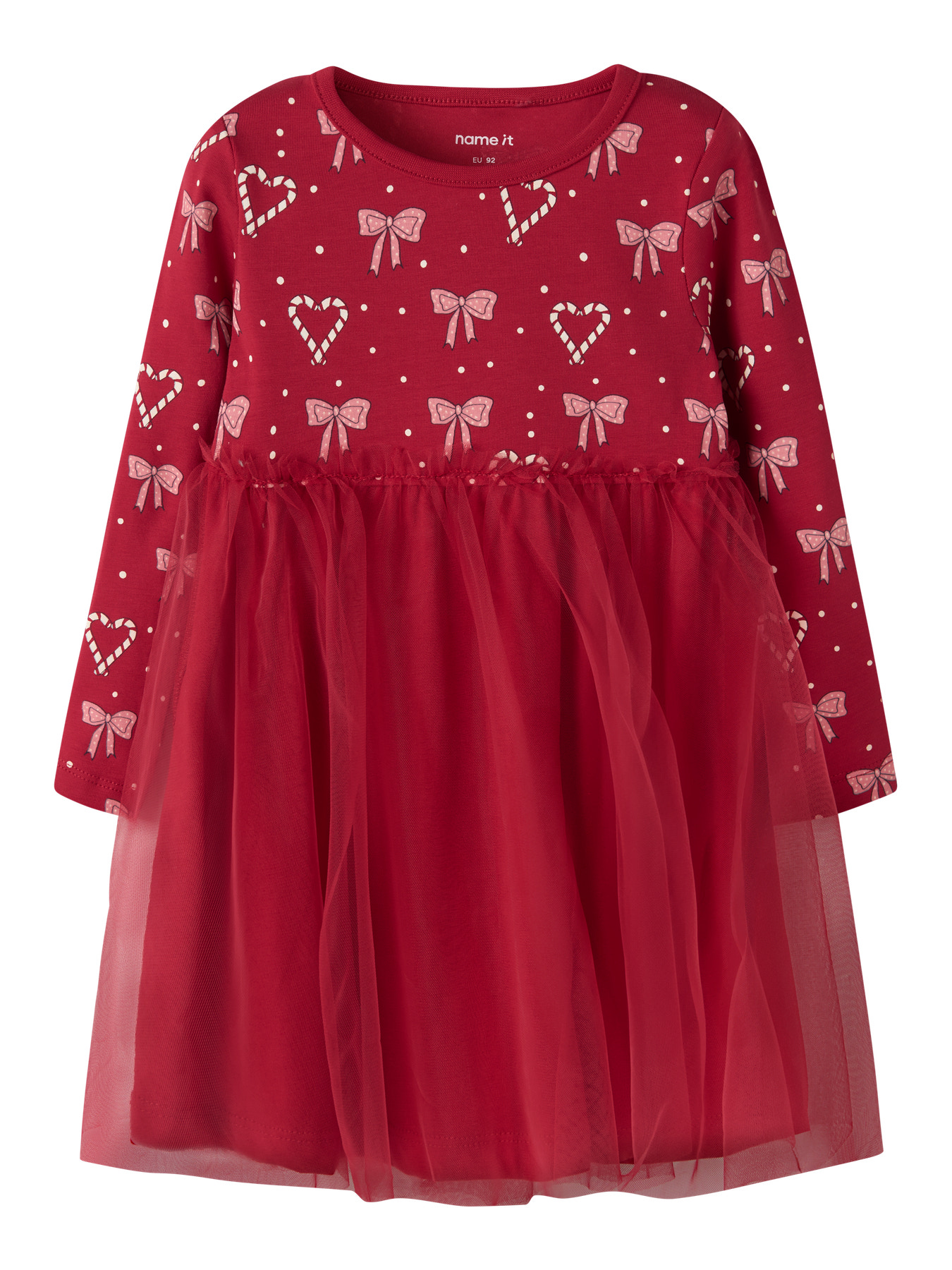 NAME IT Jule Kjole Fri Jester Red