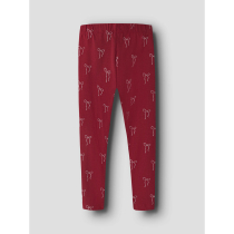 NAME IT Leggings Fri Red Dahlia
