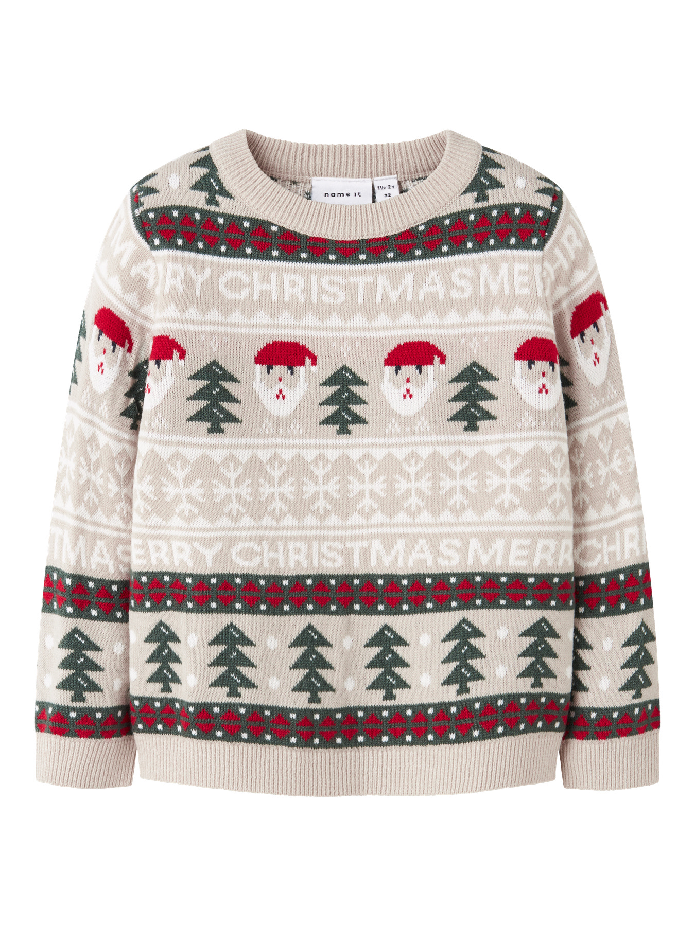 NAME IT Jule Striktrøje Rastokka Peyote