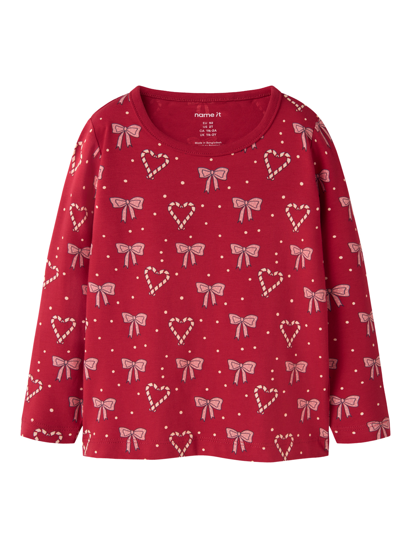 NAME IT Jule Bluse Fri Jester Red