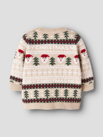 NAME IT Jule Striktrøje Rastokka Peyote