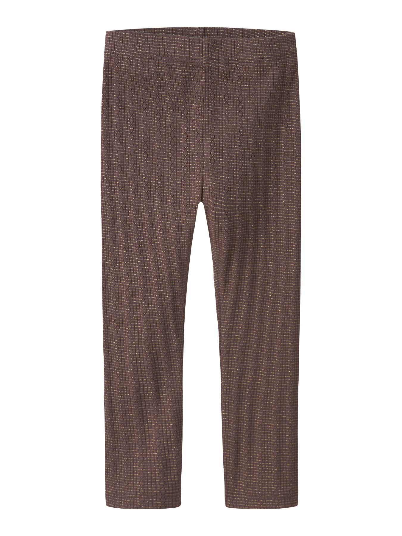 Name It Mini Leggings Peppercorn Med Glimmerstruktur - Str. 4y 104cm