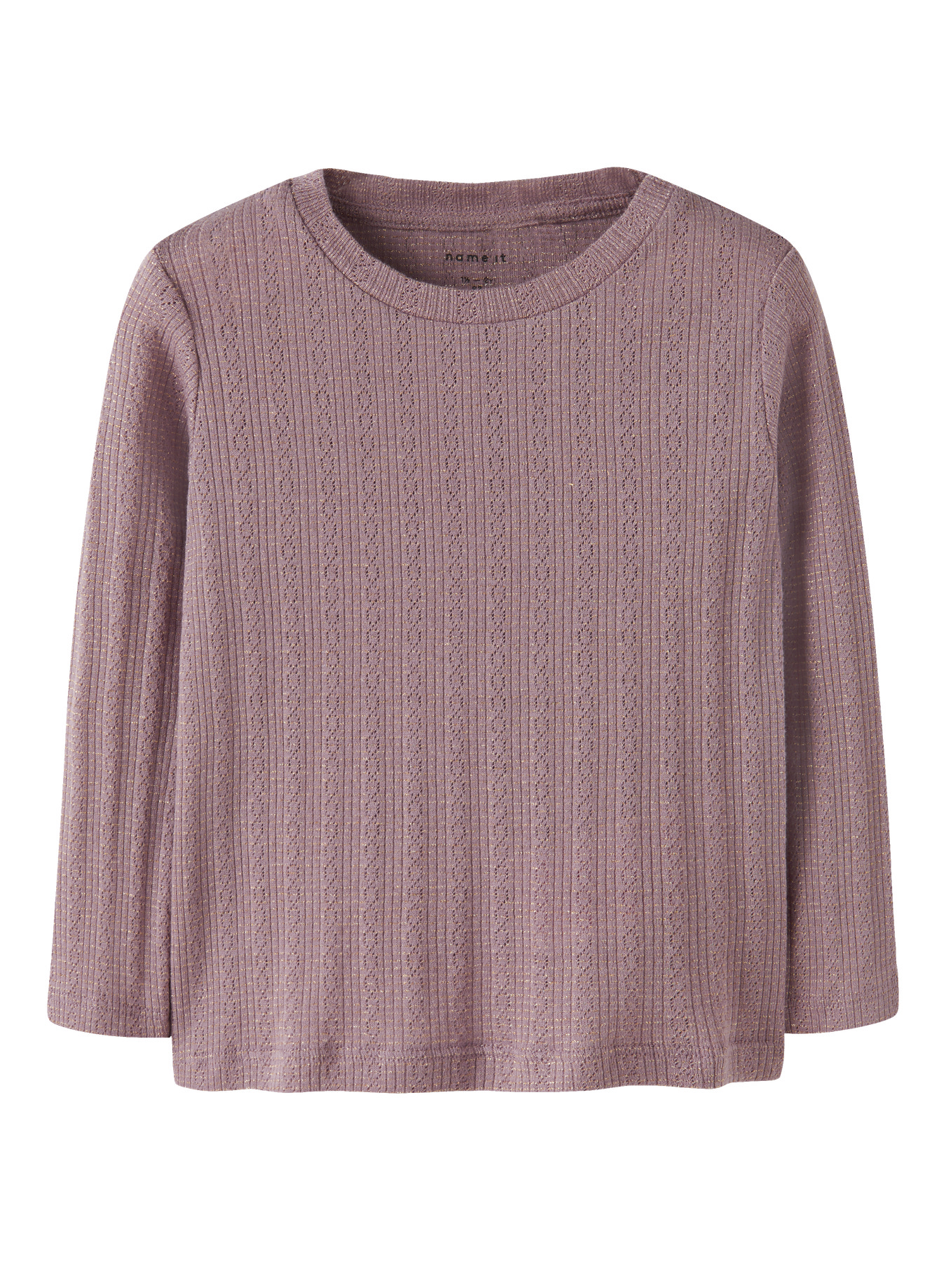 Name It Mini Bluse Toadstool Med Glimmerstruktur - Str. 2y 92cm