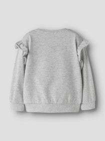 NAME IT Sweatshirt Tilde Light Grey Melange