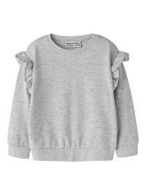 NAME IT Sweatshirt Tilde Light Grey Melange