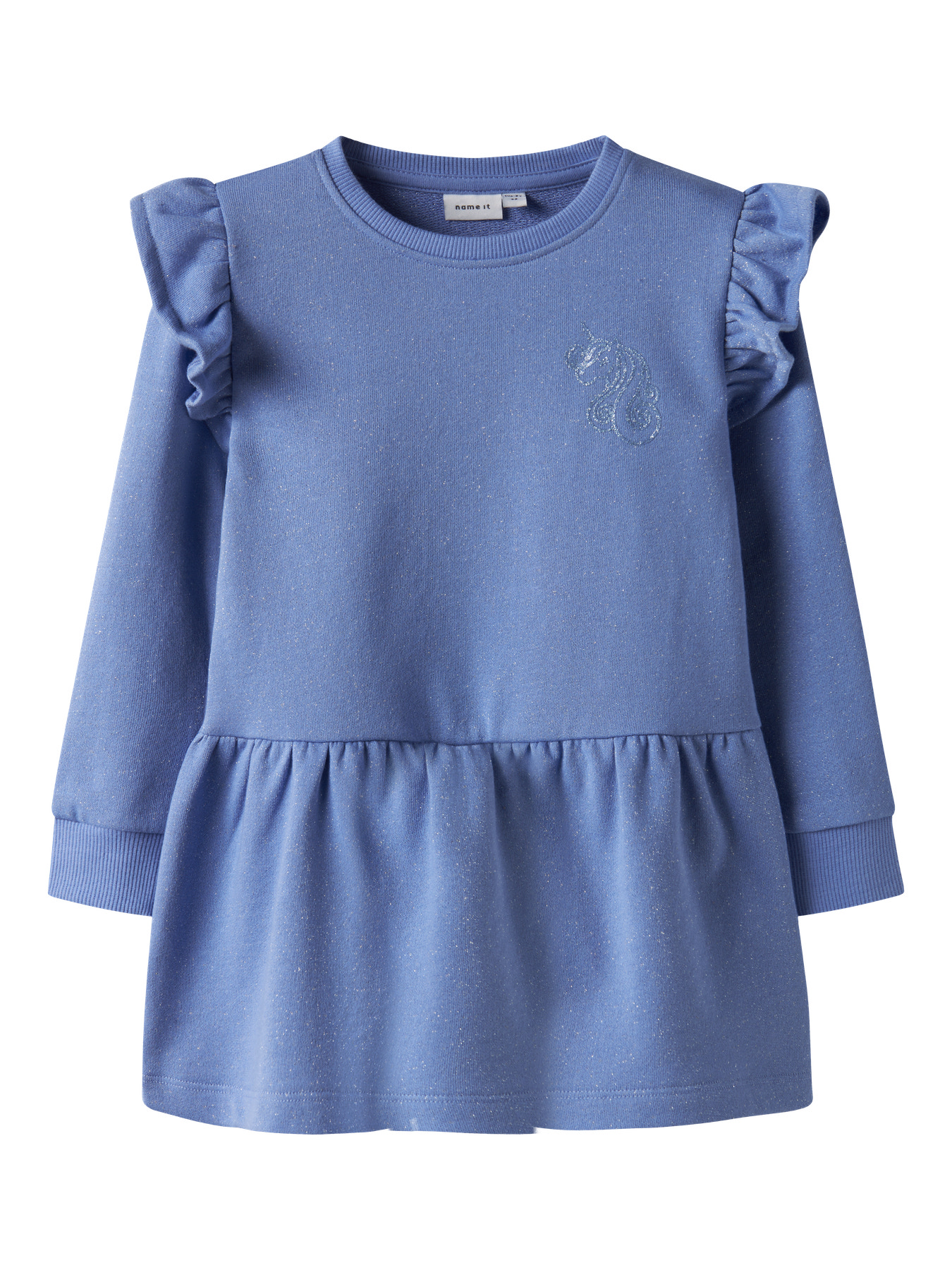 NAME IT Sweat Kjole Tilde Persian Jewel