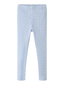NAME IT Rib Leggings Tenna Xenon Blue