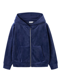 NAME IT Velour Cardigan Nalone Blueprint