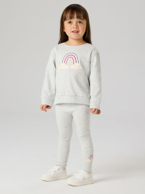 NAME IT Leggings Bilona Light Grey Melange