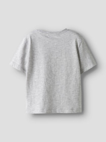 NAME IT T-Shirt Belina Light Grey Melange