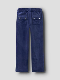 NAME IT Velour Bukser Nalone Blueprint