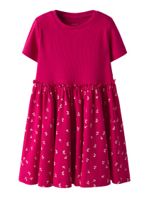 NAME IT Rib Kjole Haisy Love Potion