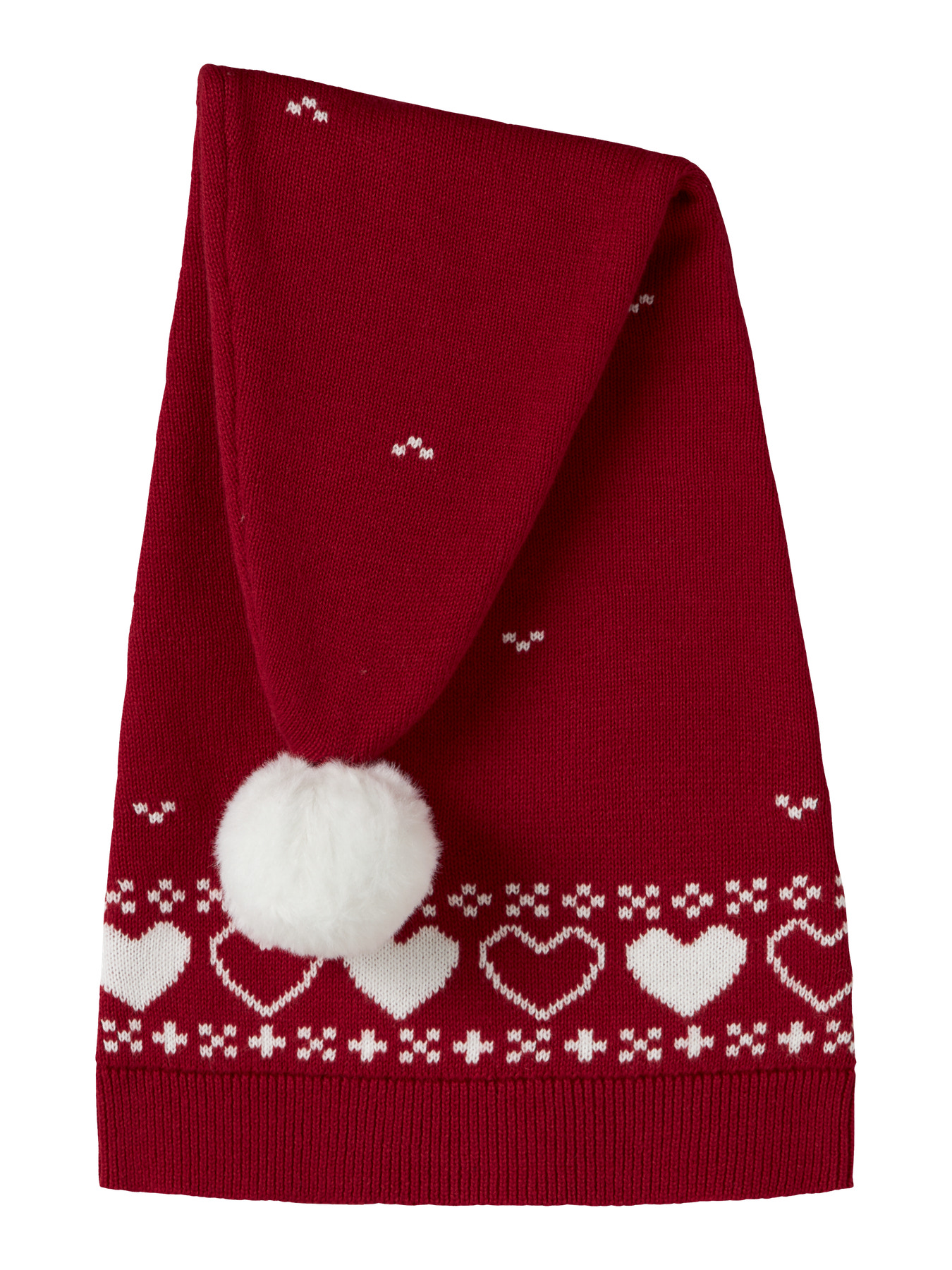 NAME IT Nissehue Rismas Jester Red Hearts