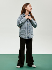 NAME IT Brede Bukser Tenron Black