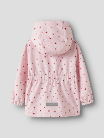 NAME IT Jakke Maxi Cherry Blossom Small Hearts