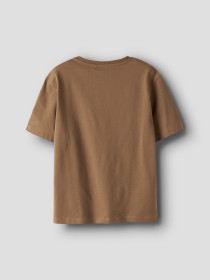 NAME IT T-shirt Theo Toasted Coconut