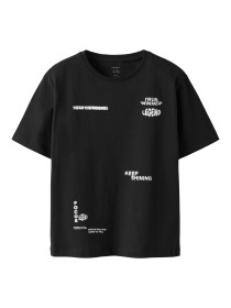 NAME IT T-shirt Tyler Black