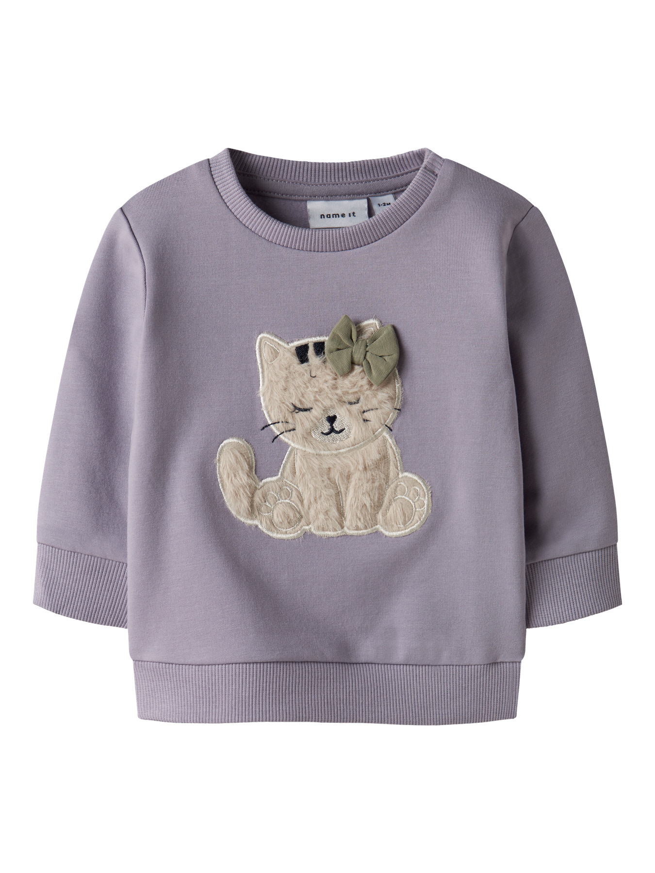 NAME IT Sweatshrt Tacathy Lavender Gray