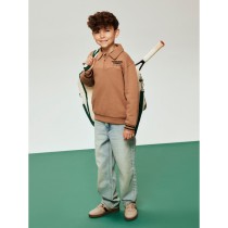 NAME IT Sweat Polo Trent Toasted Coconut