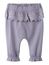 NAME IT Flæse Bukser Troja Lavender Gray