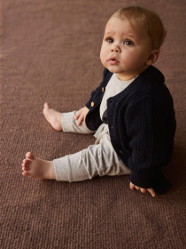 NAME IT Strik Cardigan Trip Navy Blazer