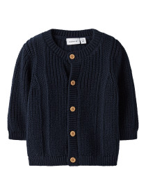 NAME IT Strik Cardigan Trip Navy Blazer