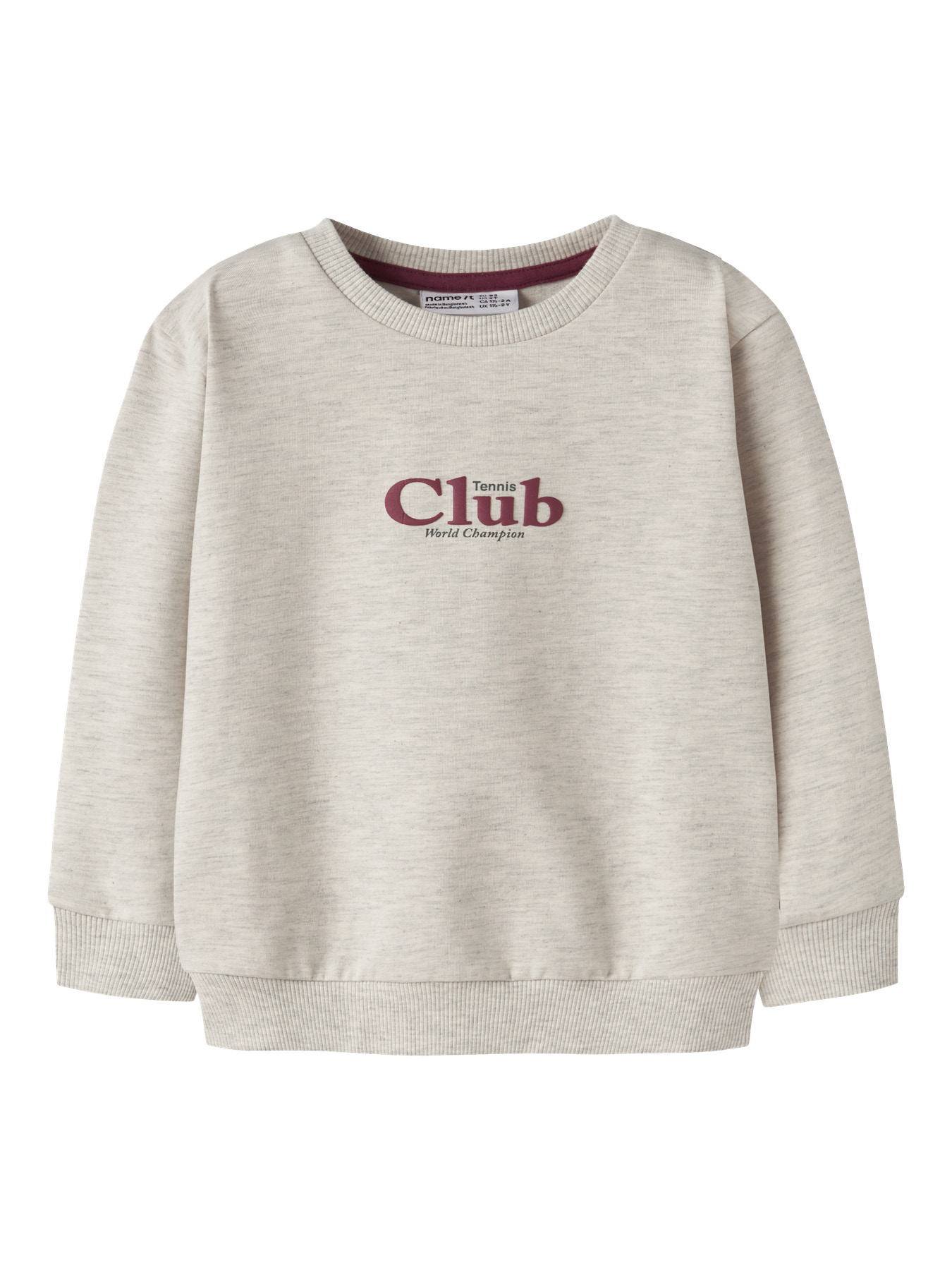 NAME IT Sweatshirt Tatum Peyote Melange